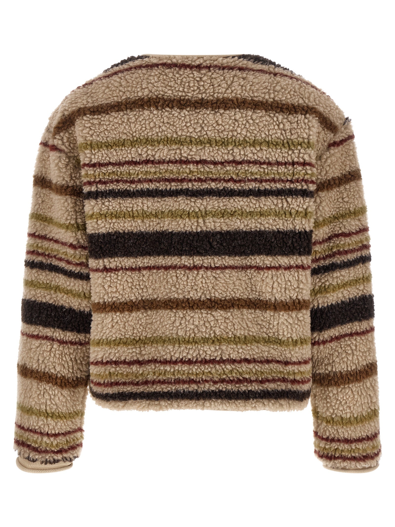 Moncler Brauner Strickcardigan aus Polyester
