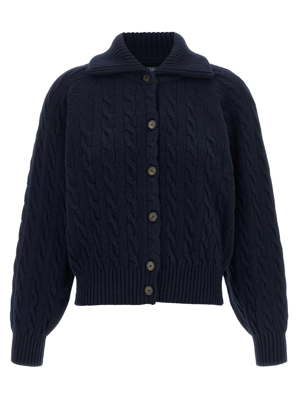 Polo Ralph Lauren Blauer Wollcardigan