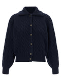Polo Ralph Lauren Blauer Wollcardigan