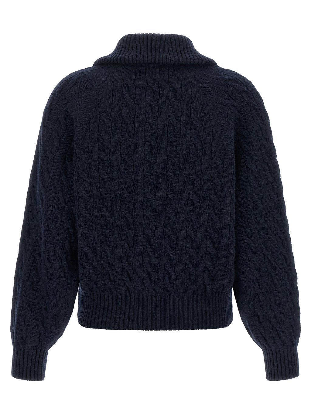 Polo Ralph Lauren Blauer Wollcardigan