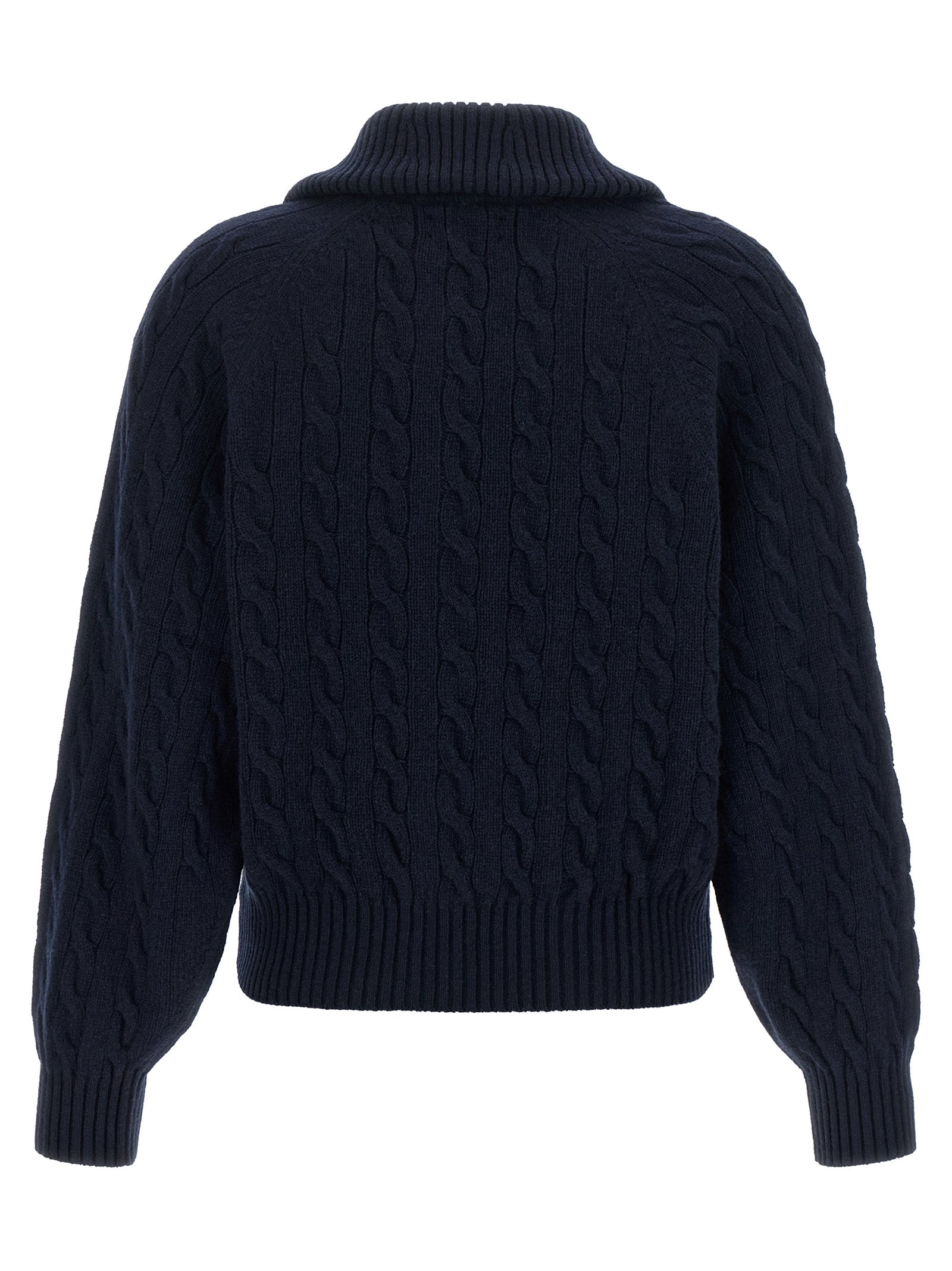 Polo Ralph Lauren Blauer Wollcardigan