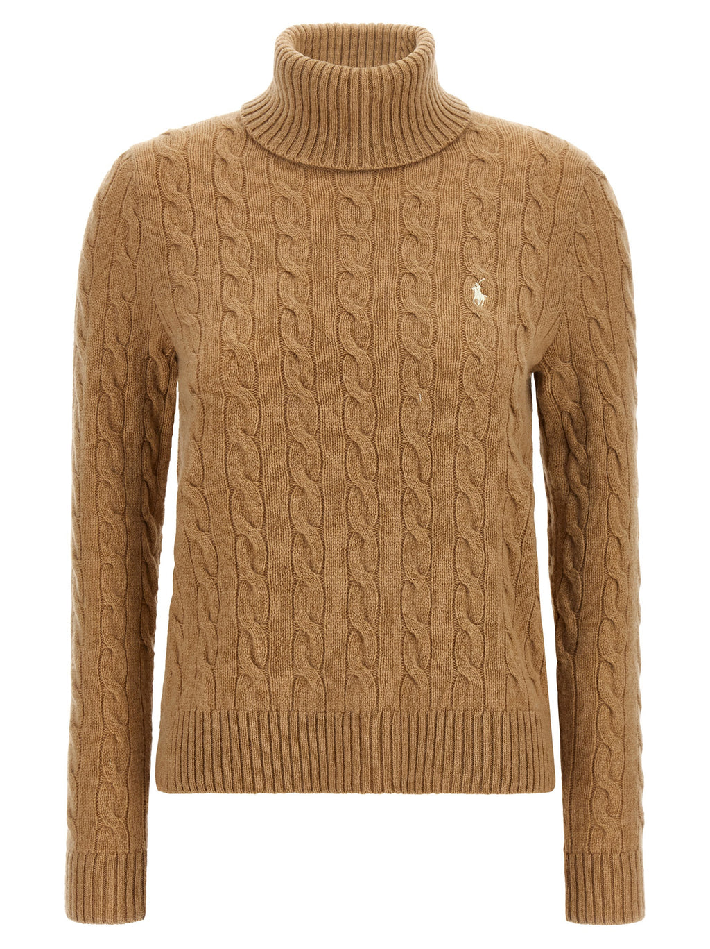 Polo Ralph Lauren Beige Wollstrickjacke