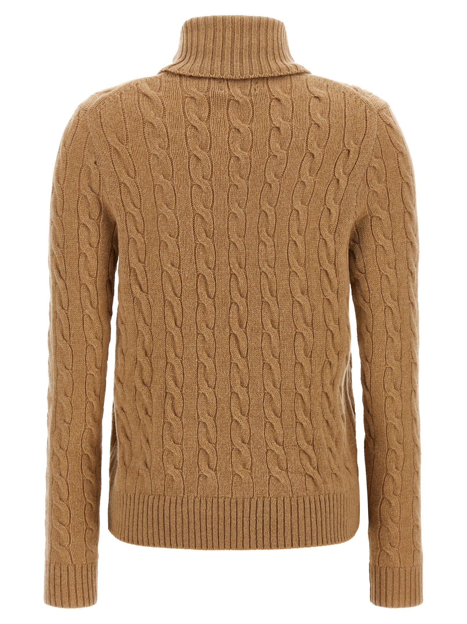 Polo Ralph Lauren Beige Wollstrickjacke