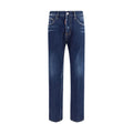 Dsquared² Blaue Jeans aus Baumwolle im geraden Schnitt