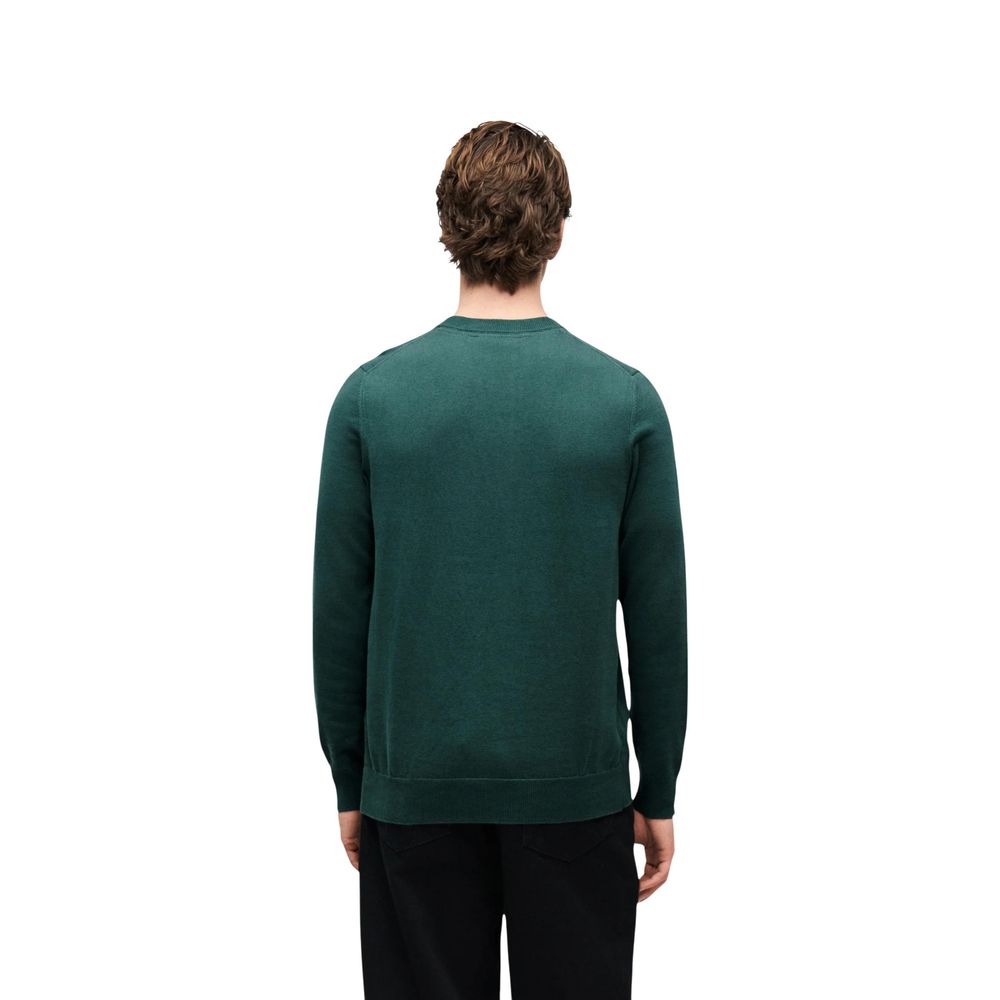 Lyle & Scott Grüner Baumwollpullover