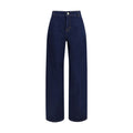 Max Mara Blaue Baumwolljeans Denim