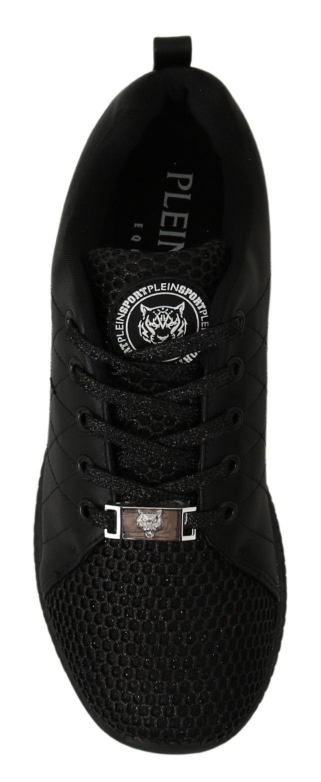 Philipp Plein Schwarz Casual Running Turnschuhe Schuhe