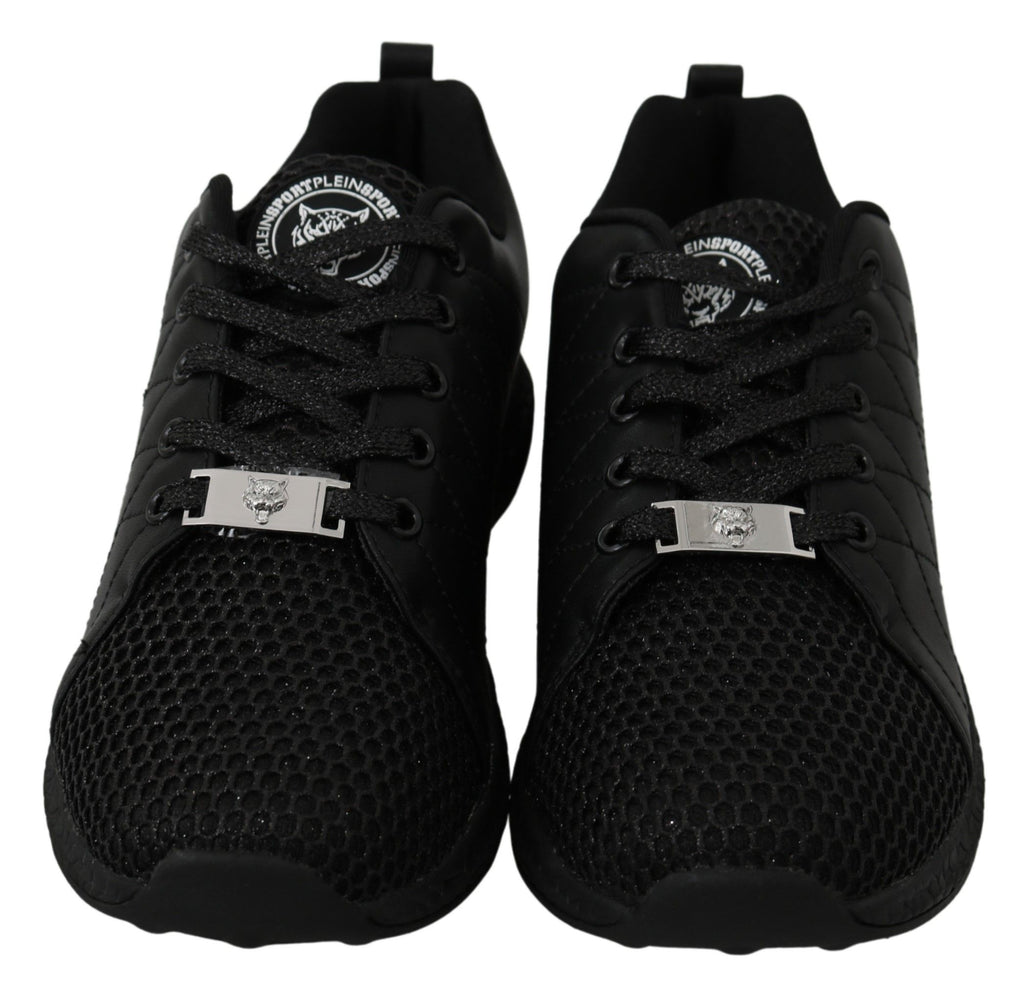 Philipp Plein Schwarz Casual Running Turnschuhe Schuhe