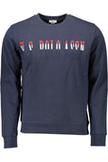U.S. POLO ASSN. Blaues Baumwoll-Sweatshirt für Herren