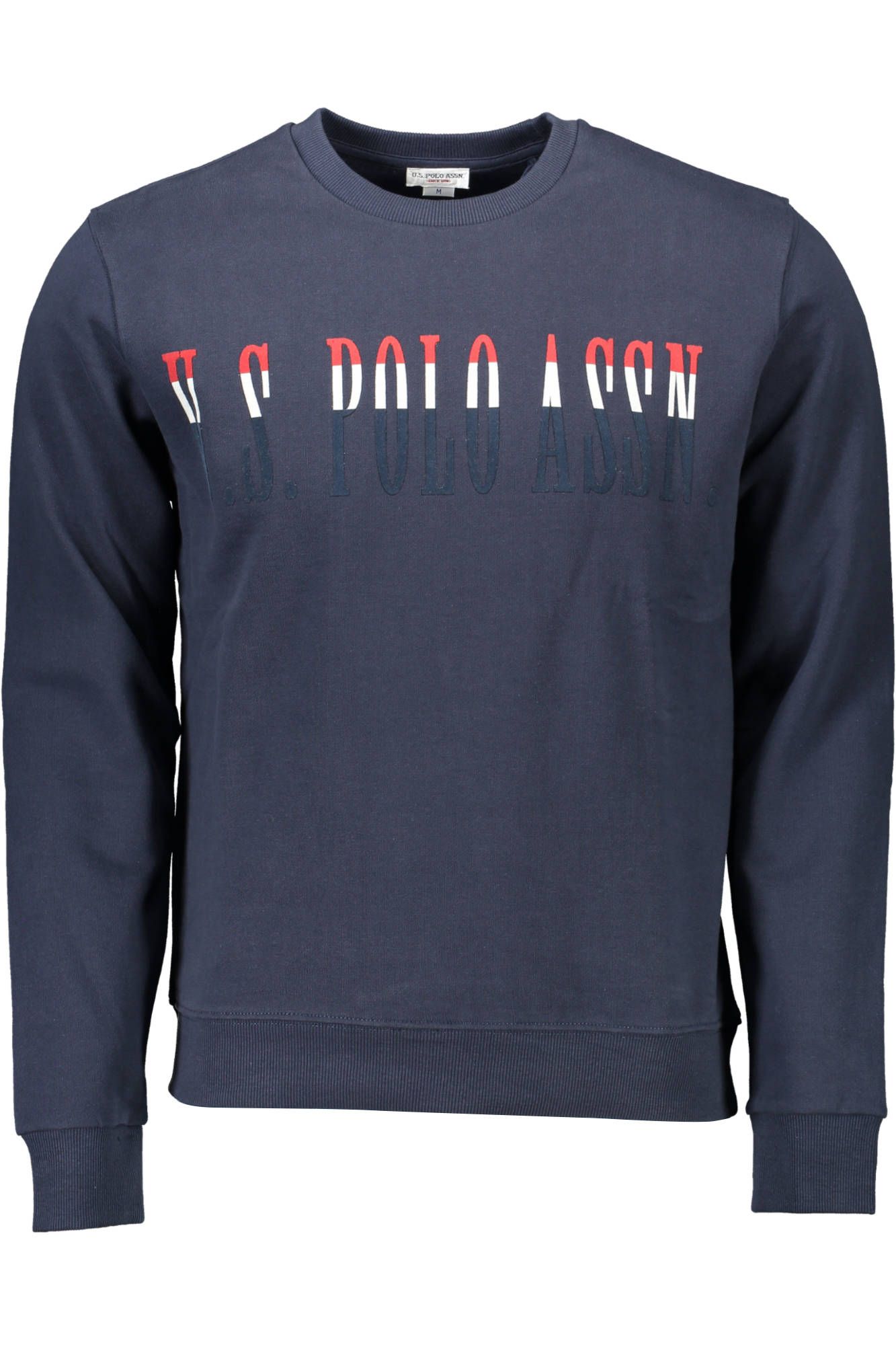U.S. POLO ASSN. Blaues Baumwoll-Sweatshirt für Herren