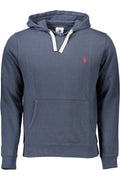 U.S. POLO ASSN. Blaues Baumwoll-Sweatshirt für Herren