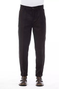 Alpha Studio Braune Wollhose für Herren