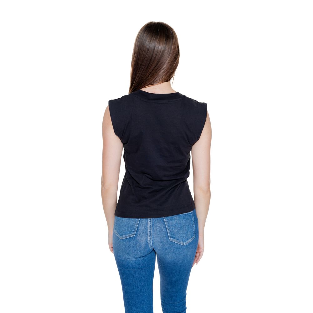 Calvin Klein Jeans Schwarzes Baumwoll-T-Shirt