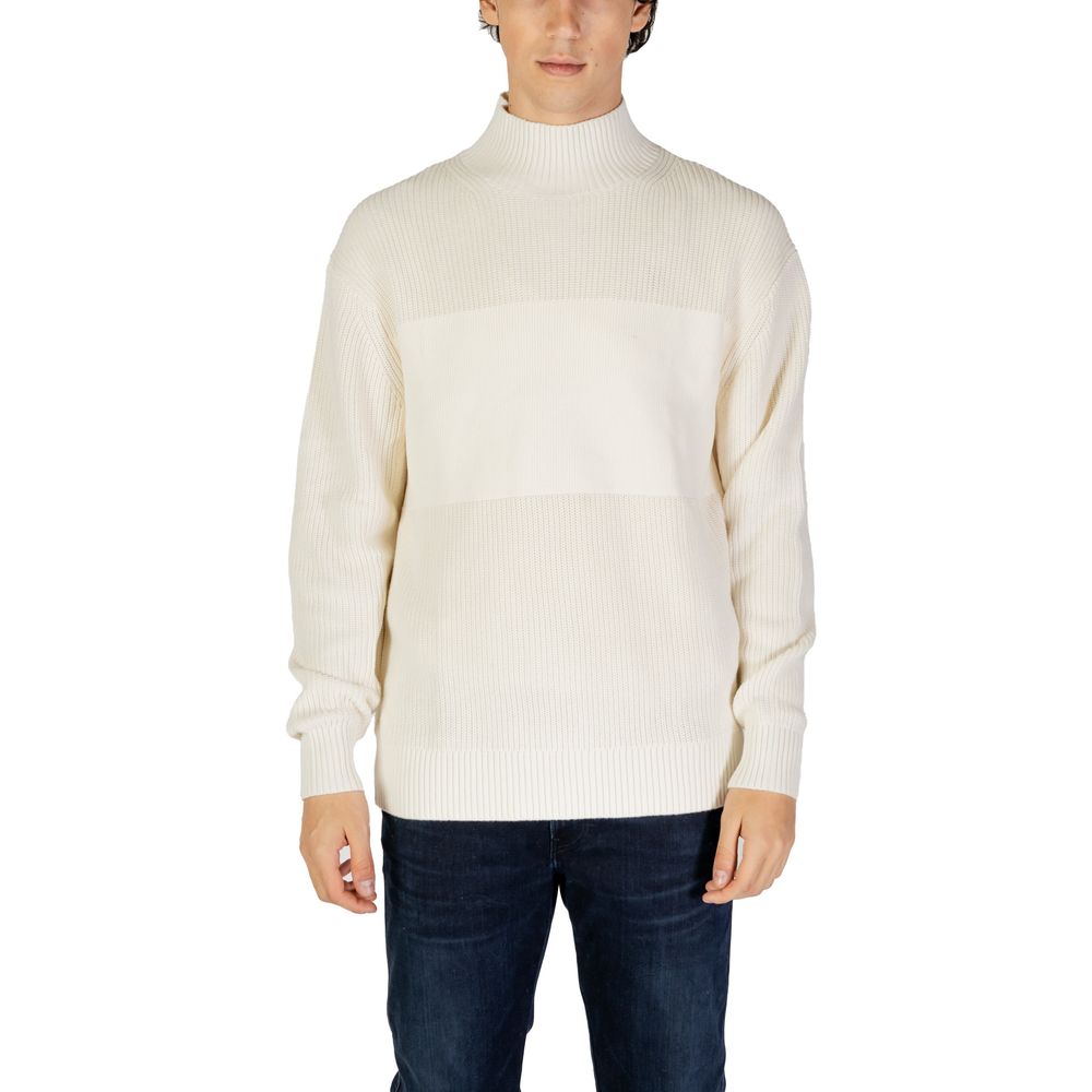 Calvin Klein Jeans Beige Baumwoll-Sweatshirt