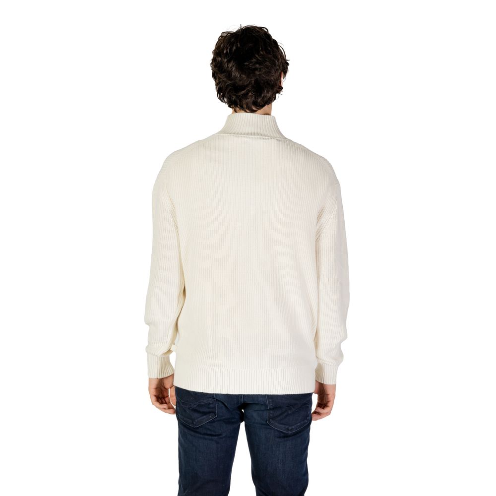 Calvin Klein Jeans Beige Baumwoll-Sweatshirt