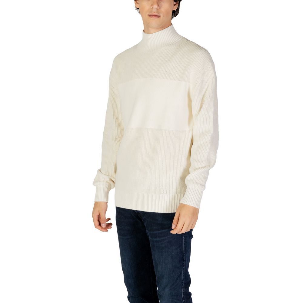Calvin Klein Jeans Beige Baumwoll-Sweatshirt