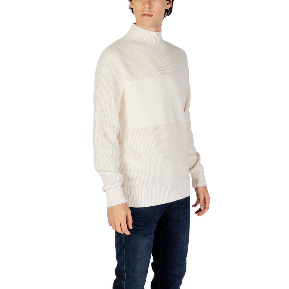 Calvin Klein Jeans Beige Baumwoll-Sweatshirt
