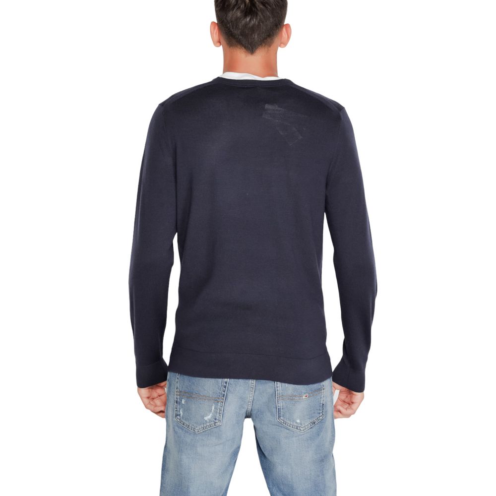 Calvin Klein Blaue Sportbekleidung aus recycelter Wolle