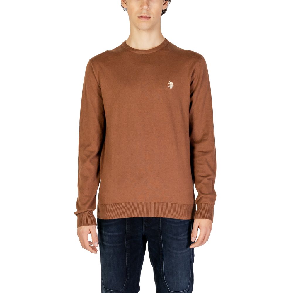U.S. POLO ASSN. Beige Baumwoll-Sweatshirt