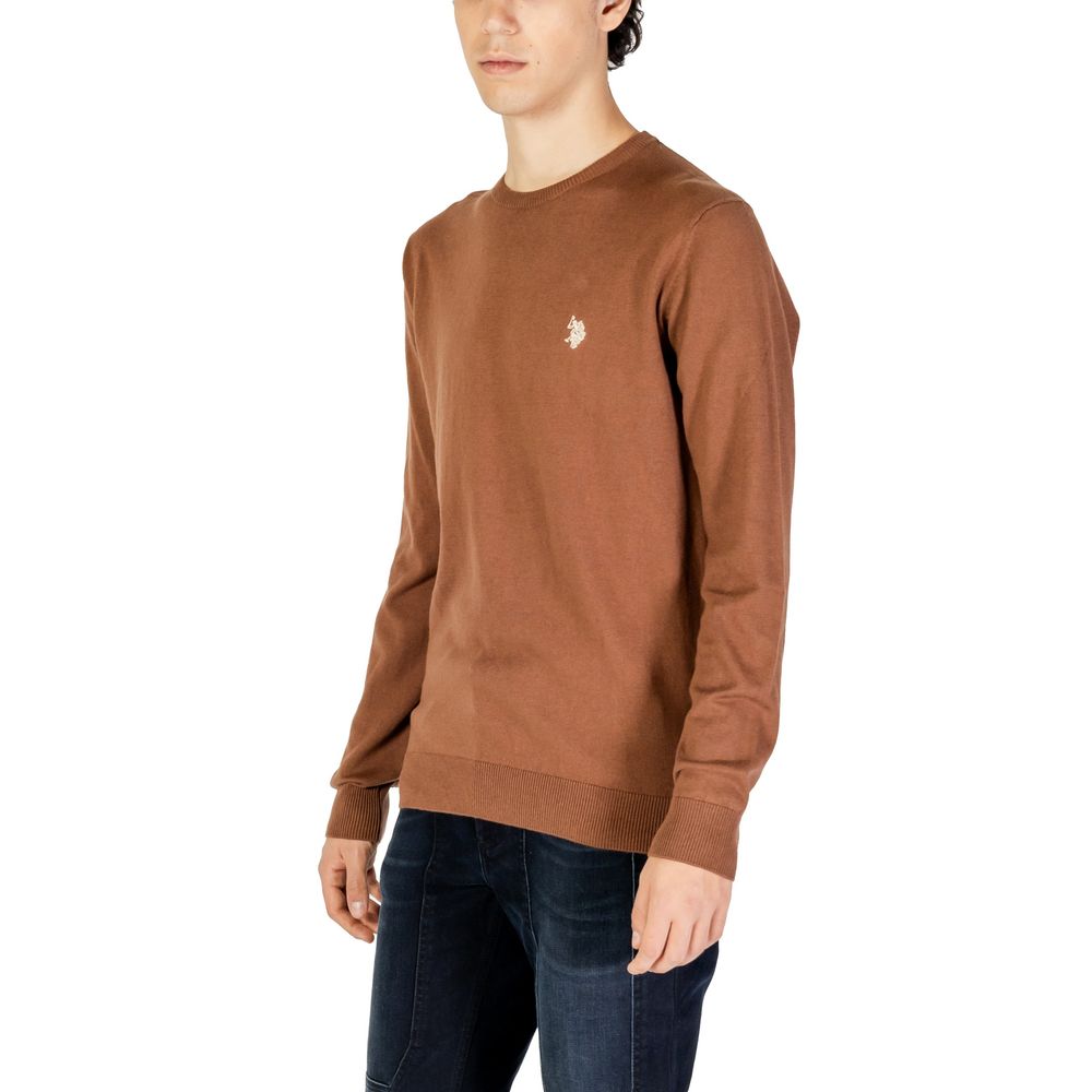 U.S. POLO ASSN. Beige Baumwoll-Sweatshirt