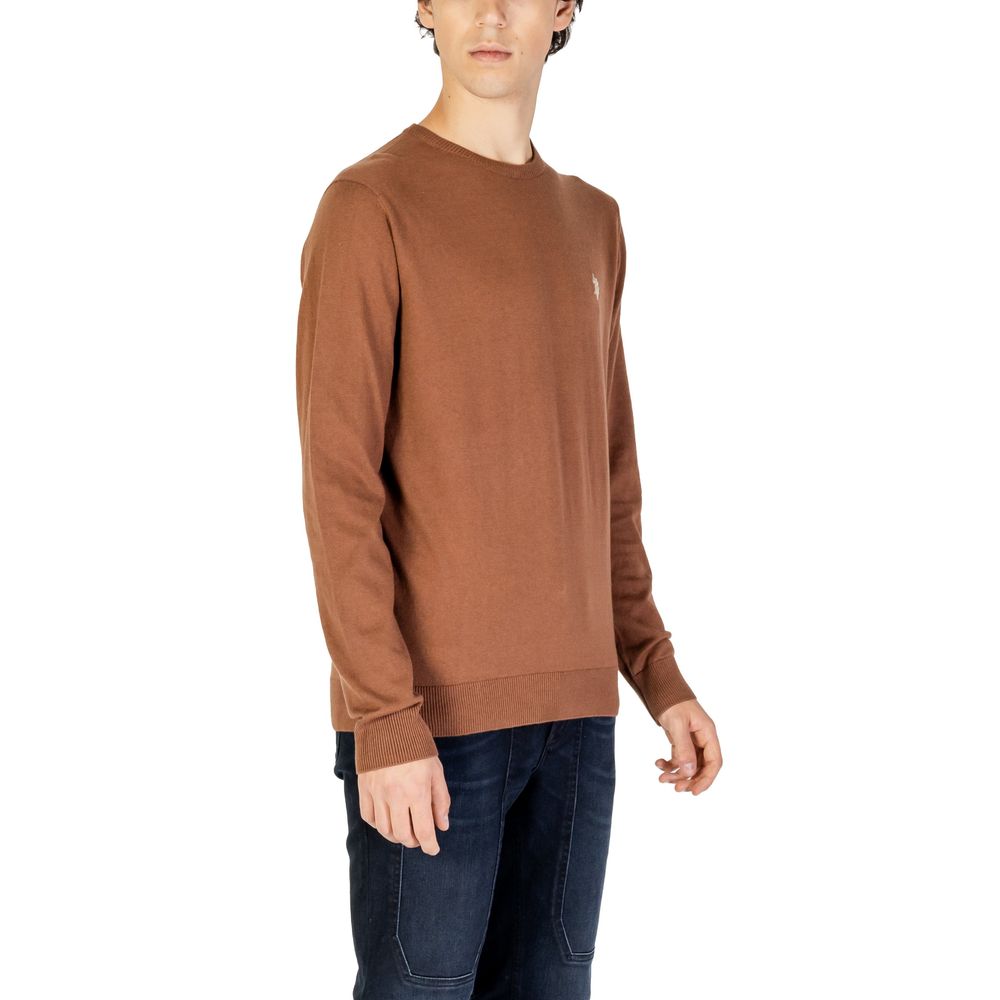 U.S. POLO ASSN. Beige Baumwoll-Sweatshirt