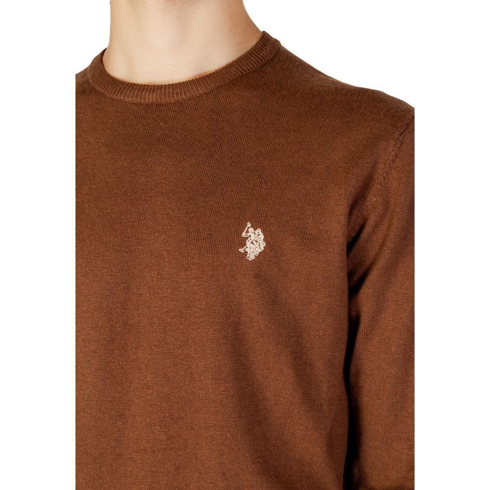U.S. POLO ASSN. Beige Baumwoll-Sweatshirt