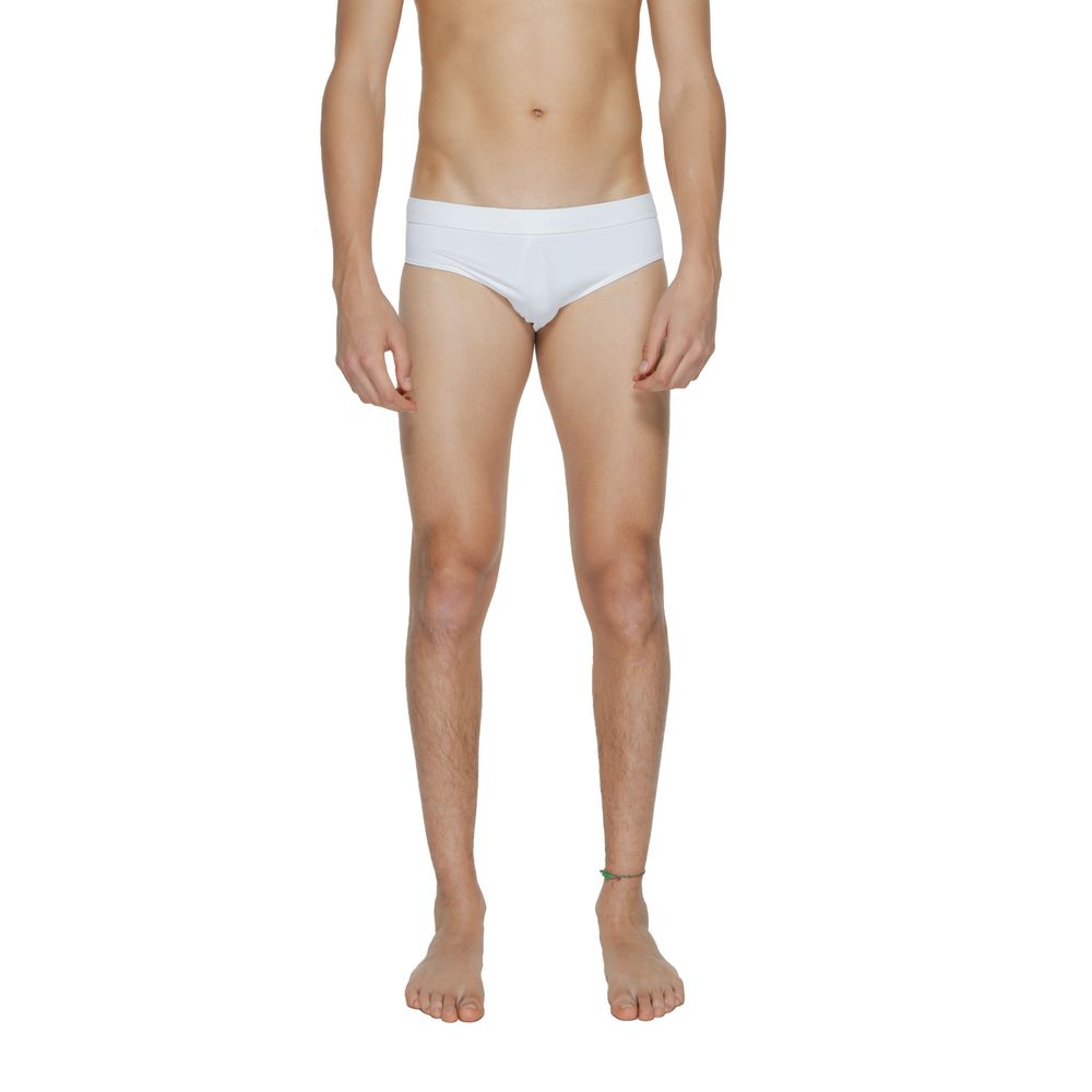 Weiße Badehose aus Polyamid von Calvin Klein