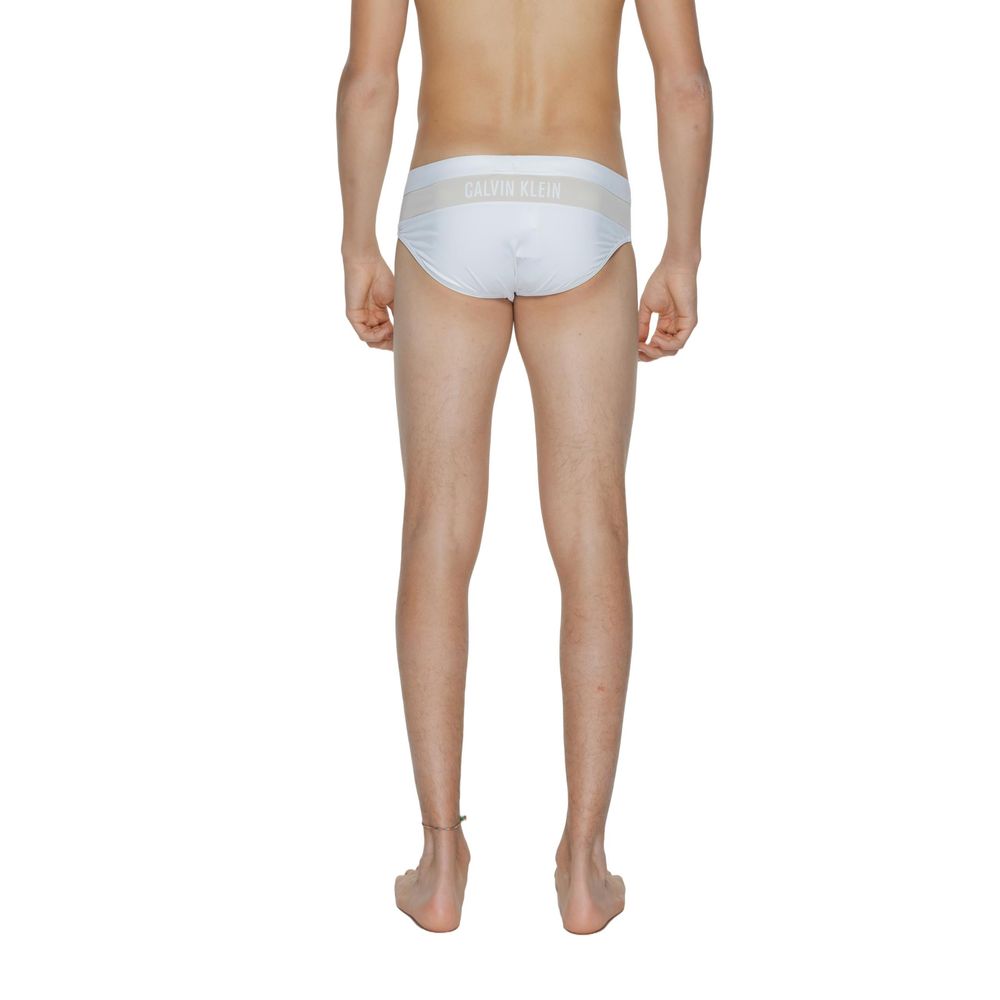 Weiße Badehose aus Polyamid von Calvin Klein