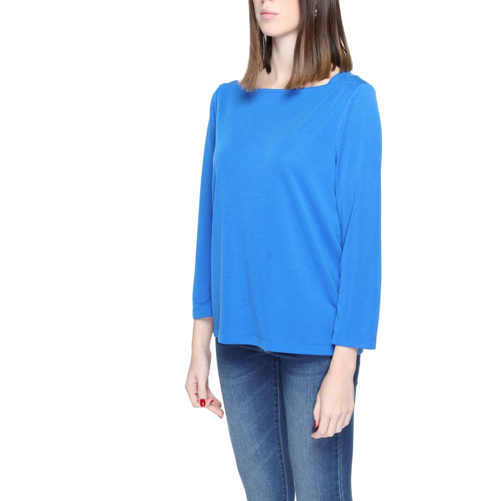 Street One Blaues Langarmshirt aus Modal