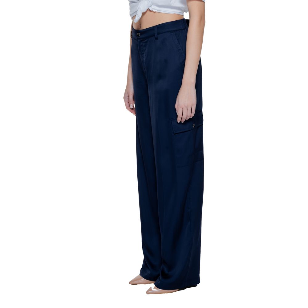 Street One Blaue Freizeithose aus Viskose