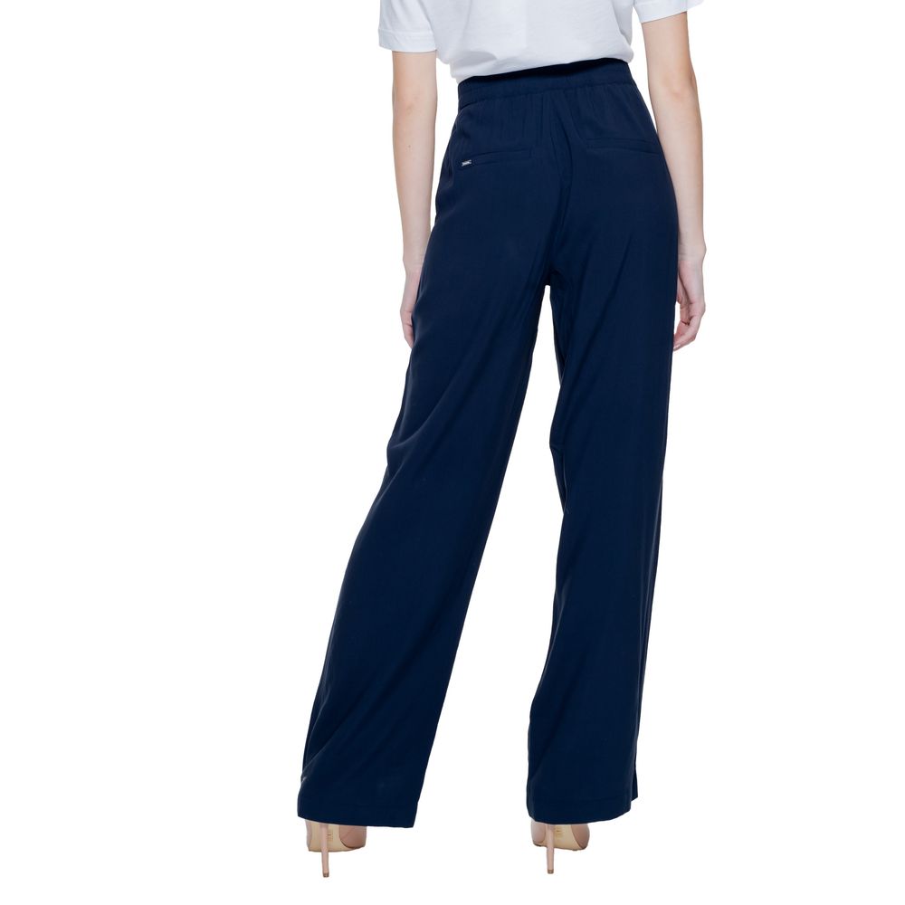 Street One Blaue Freizeithose aus Viskose