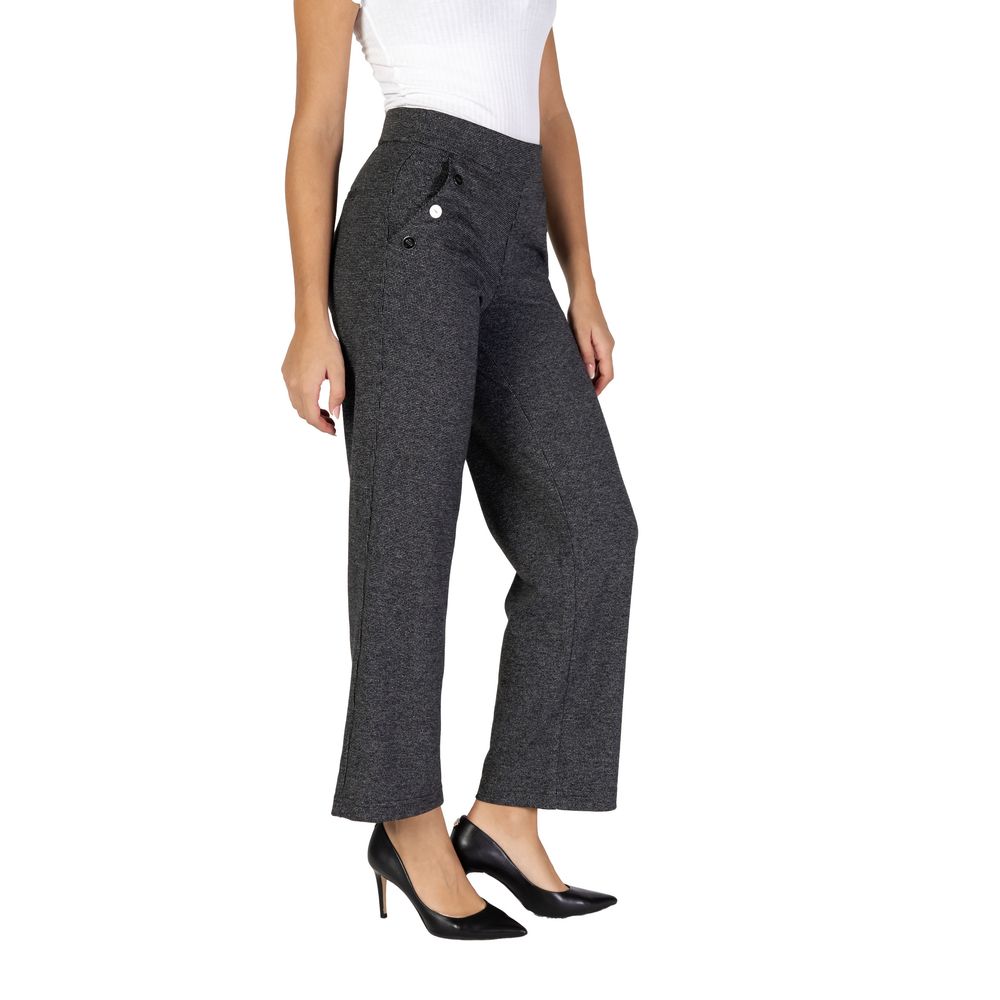 Street One Schwarze Freizeithose aus Polyester