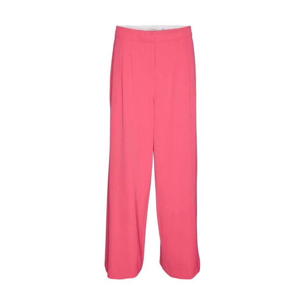Vero Moda Pinke Freizeithose aus Polyester