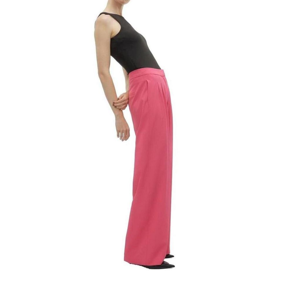 Vero Moda Pinke Freizeithose aus Polyester