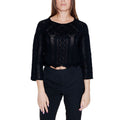 Vero Moda Schwarzer Baumwoll-Sweatshirt