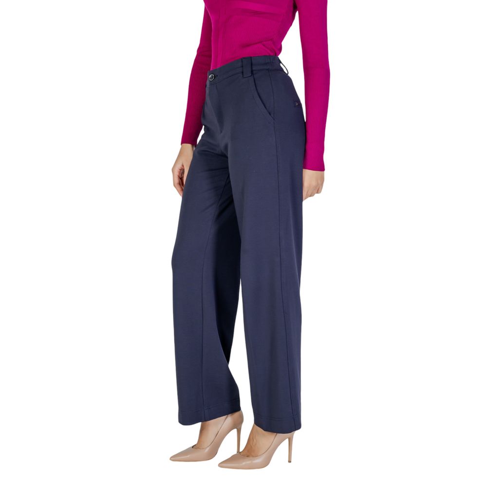 Street One Blaue Freizeithose aus Viskose