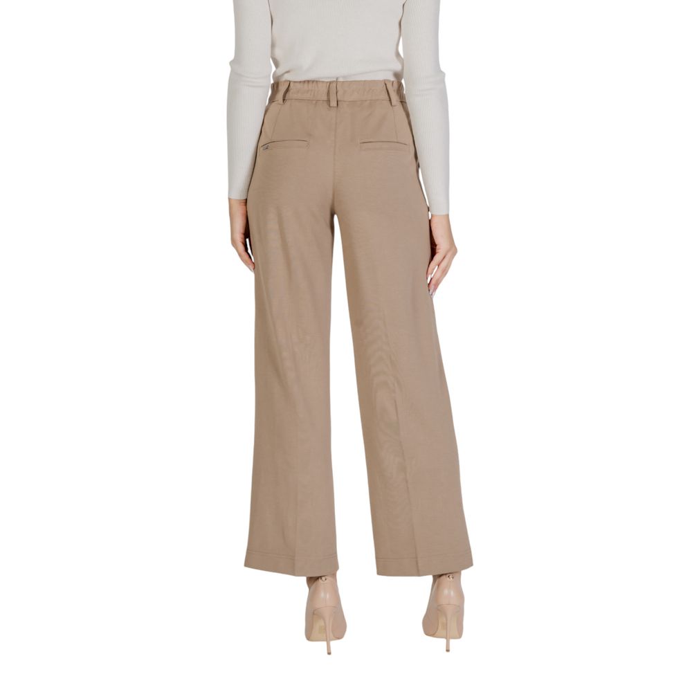 Street One Beige Viskose Anzughose