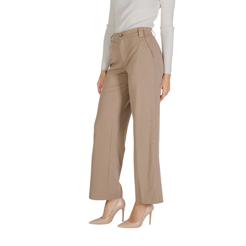 Street One Beige Viskose Anzughose
