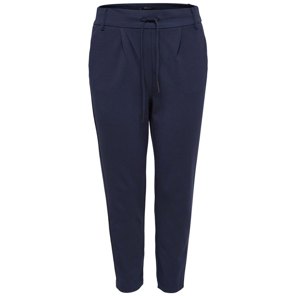 Only Blaue Freizeithose aus Viskose