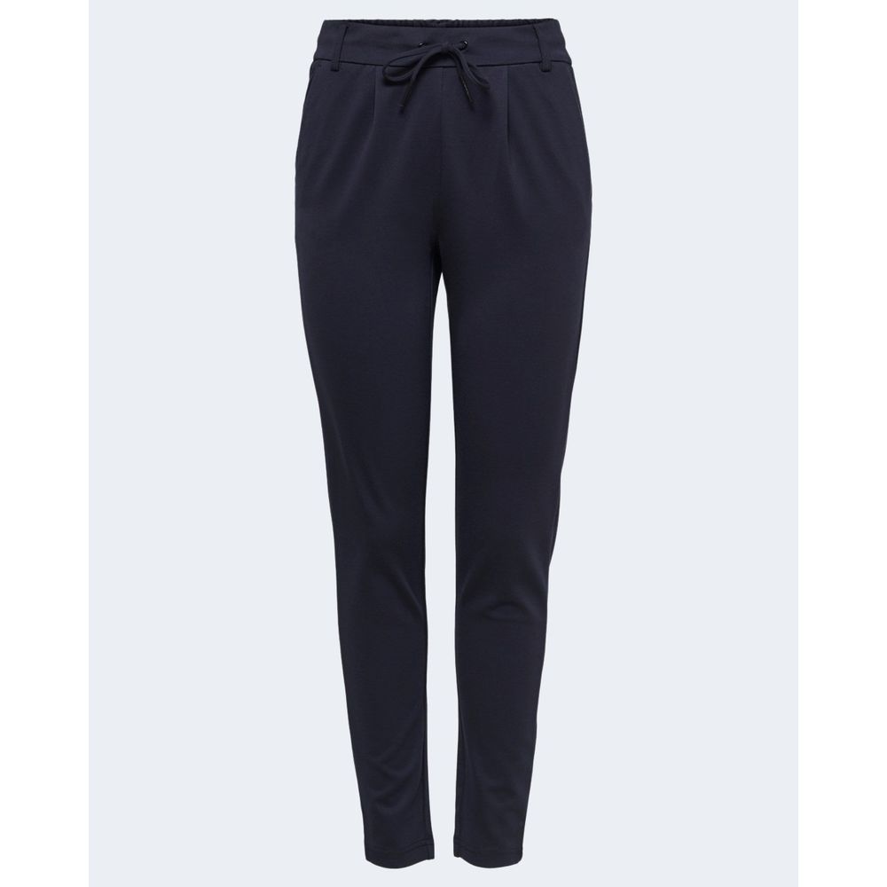 Only Blaue Freizeithose aus Viskose