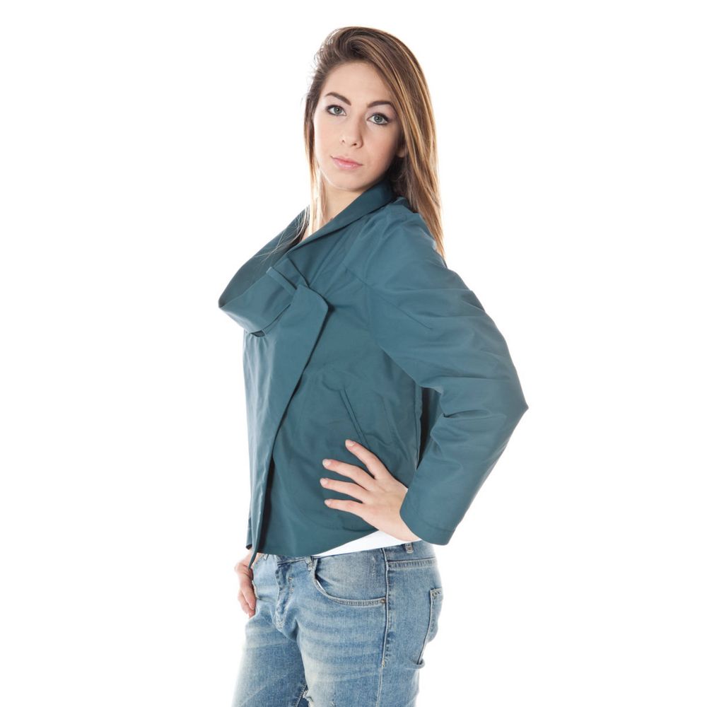 Calvin Klein Grüne Polyamid Damen Jacke