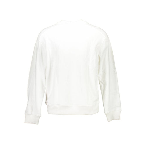 Calvin Klein Bianco Baumwoll-Sweatshirt für Herren