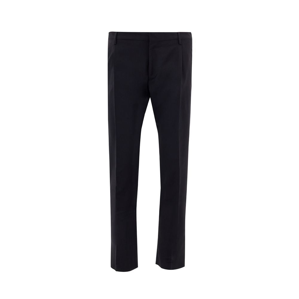 Valentino Schwarze Wollhose