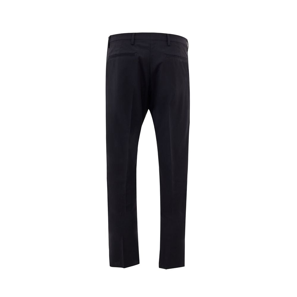Valentino Schwarze Wollhose