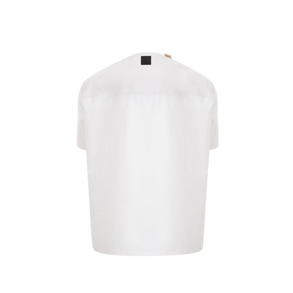 Emporio Armani Weißes Baumwoll-T-Shirt