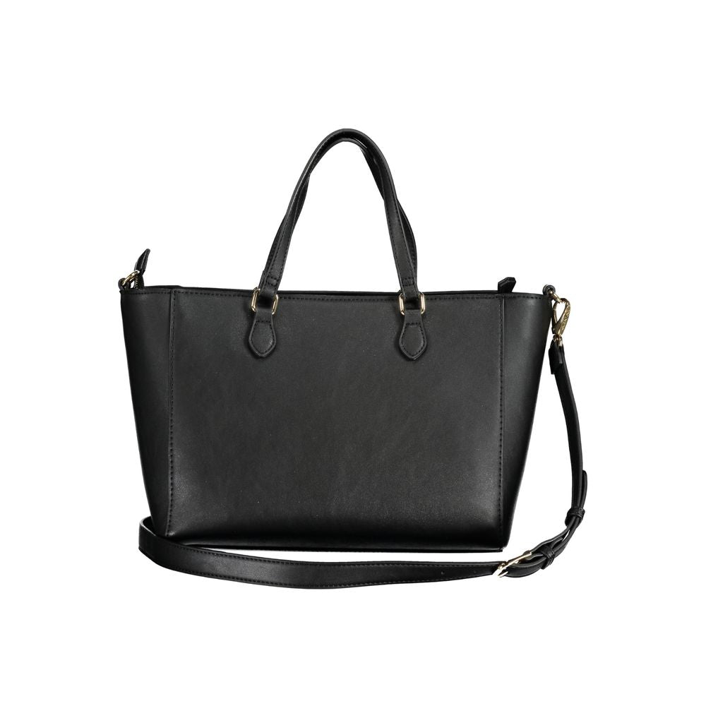 Mario Valentino Nero Handtasche aus Polyurethan für Damen