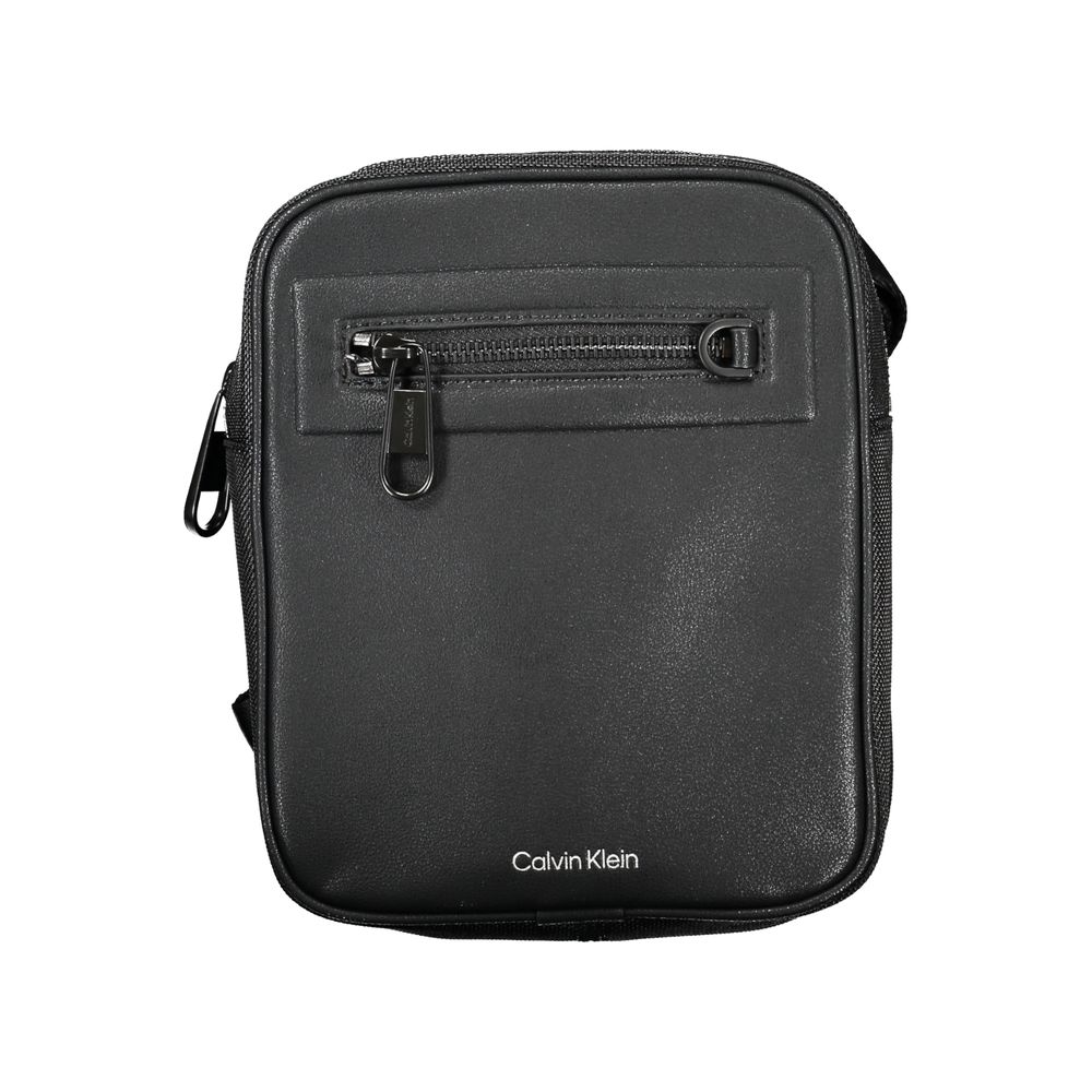 Calvin Klein Schwarze Polyester Handtasche