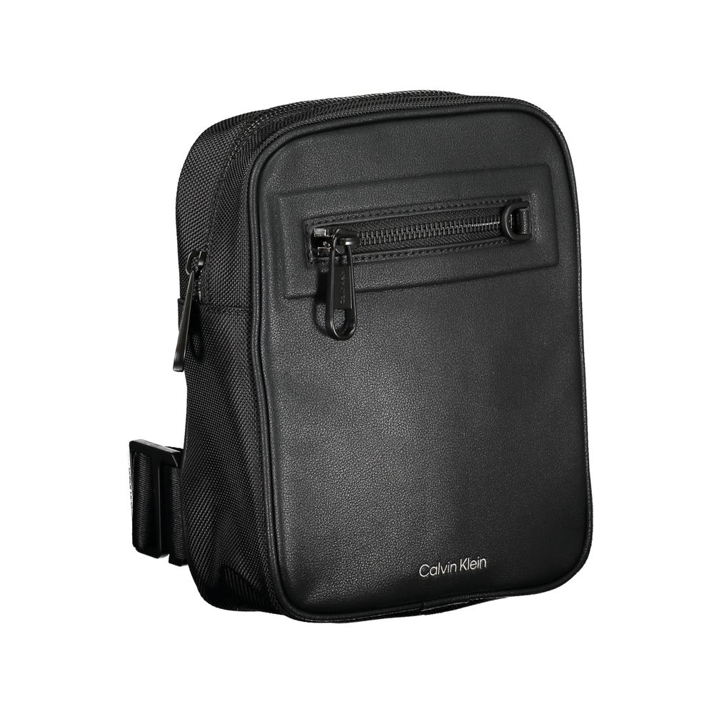 Calvin Klein Schwarze Polyester Handtasche