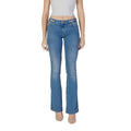 Liu Jo Hellblaue Bootcut-Jeans aus Baumwolle