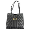 Mario Valentino Nero Handtasche aus Polyurethan für Damen